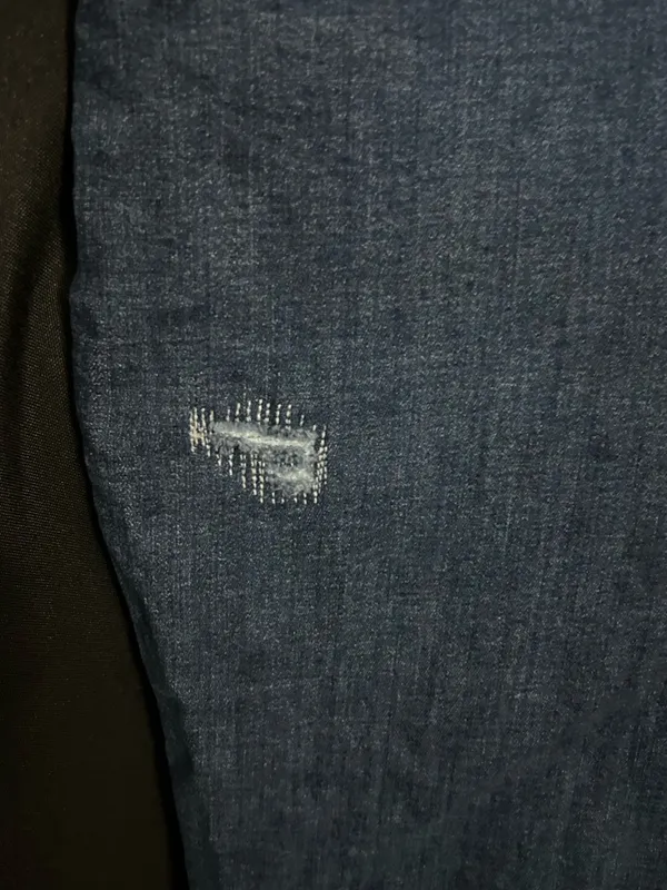 Denim & Company Women’s Dark Blue Distressed Jeans 12P - Image 8