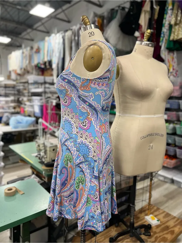 Lauren Ralph Lauren Paisley Dress XL - Image 3