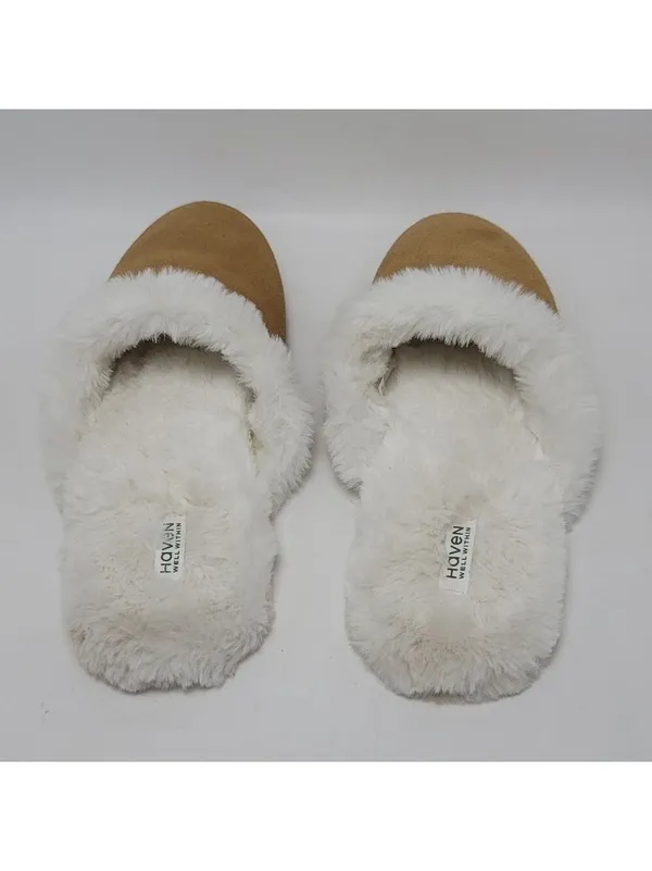 Haven Well Within Suede Faux Fur Lined Slide Slippers Women’s Size 10M - Image 7