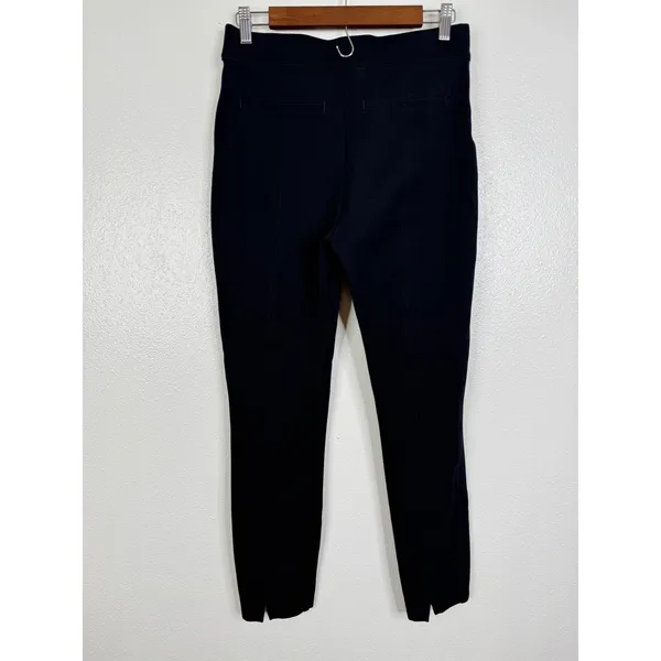 Spanx The Perfect Pant Slim Straight Leg Black Ponte Trousers M Tall M/M - Image 2