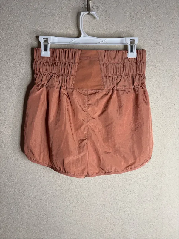 Free People The Way Home high rise shorts Terra cotta size small NWT - Image 3