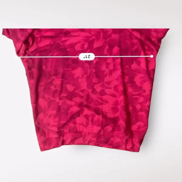 Athleta Red‎ Chakra Floral Balance Pullover Sweatshirt Size S - Image 4