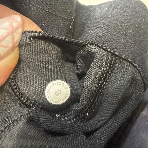 Lululemon Athletic Gym Key Balance Tank Diamond Dye Grey Pink Bra Crop Top Sz 8 - Image 3