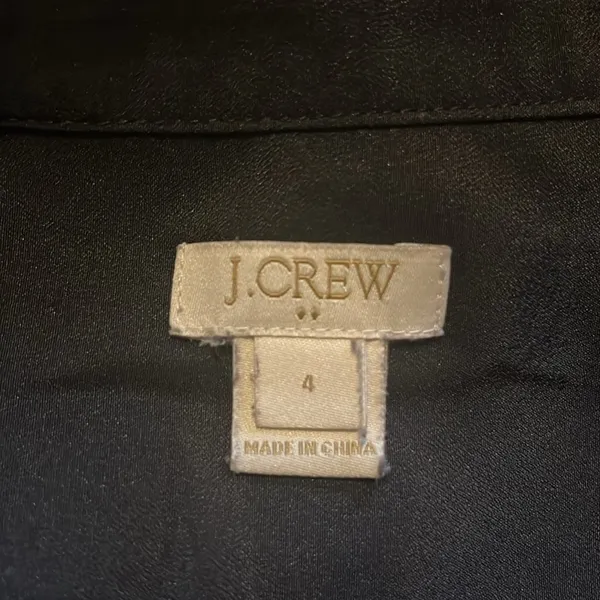 J Crew Black Size 4 Sleeveless Elastic Waist Crop Jumpsuit Romper - Image 5