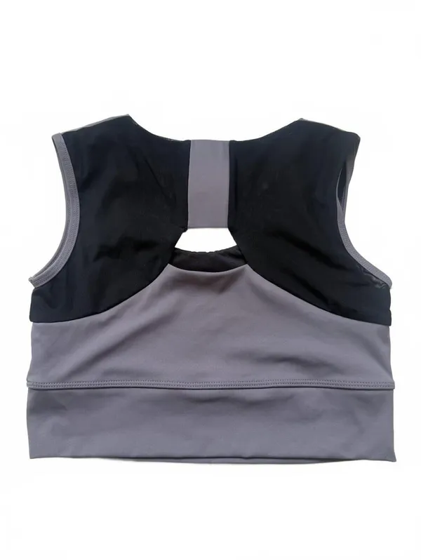 Forme Science Power Sports Bra Posture Support Gray Women's Size Large - Image 2