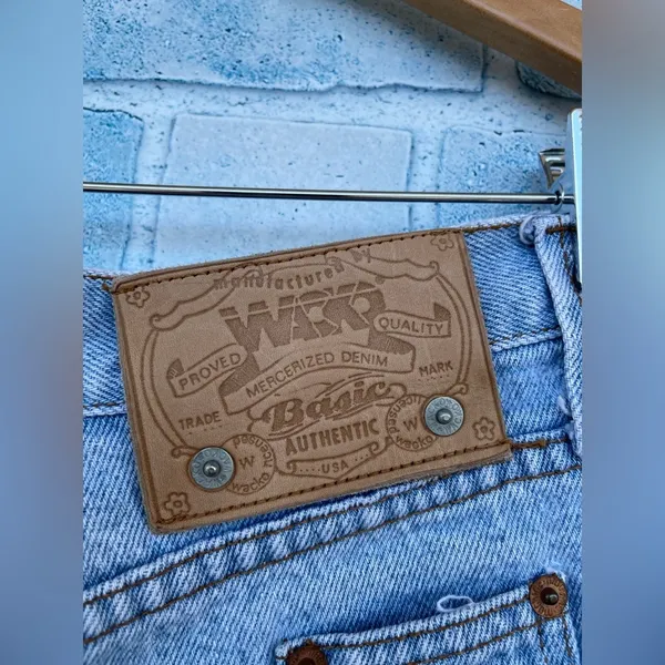 WACKO vintage shorts size 31 Blue - Image 6