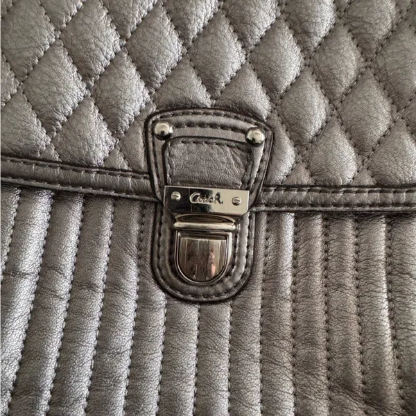 COACH Quilted Poppy Tote‎ - Image 2