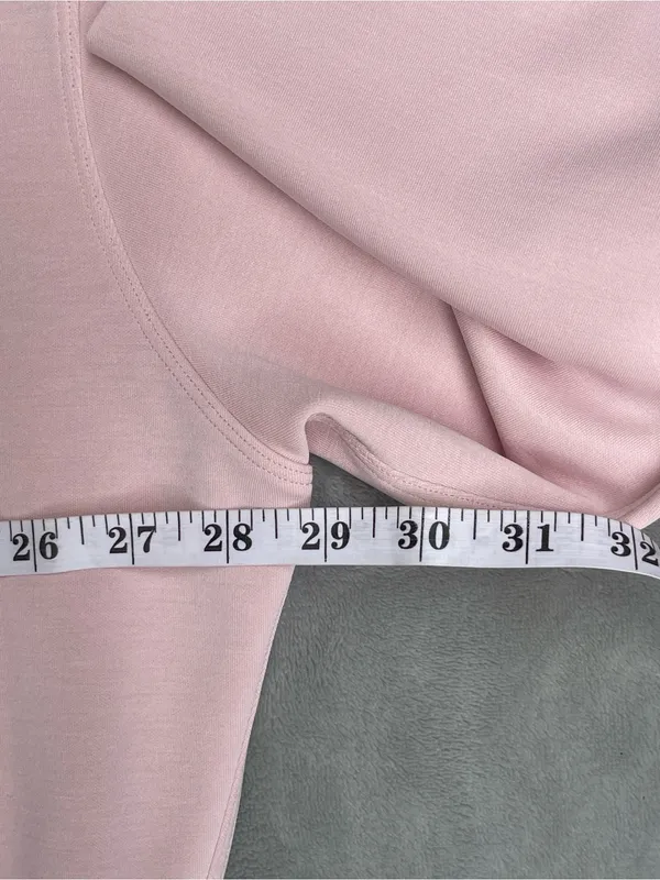 Lululemon Perfectly Oversized Crewneck Porcelain Pink Loungewear activewear XL - Image 7