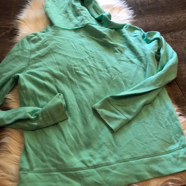 Victoria's Secret Pink Green Hoodie - Image 6