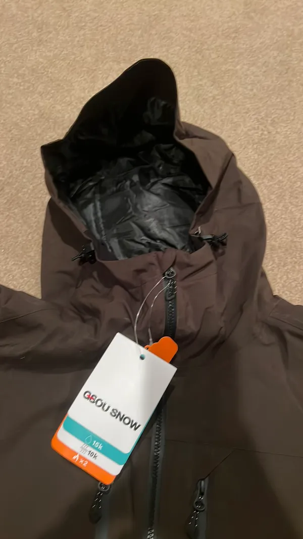 Snowverb brand NWT coffee ski/oversized board jacket Multiple Size XL - Image 15