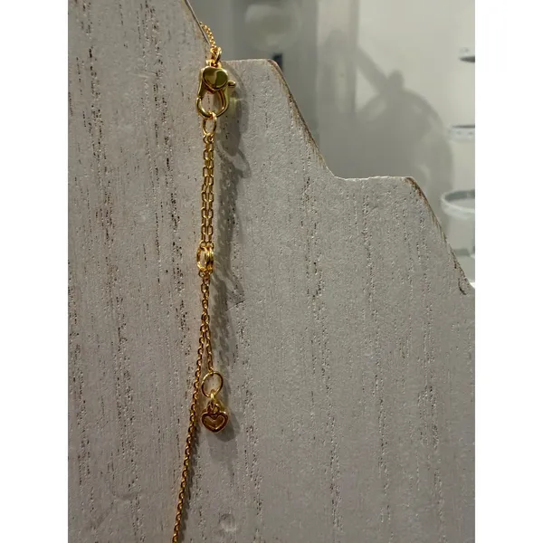 Kate Spade New York Gold Tone Flower Pearl Pendant Necklace‎ - Image 2