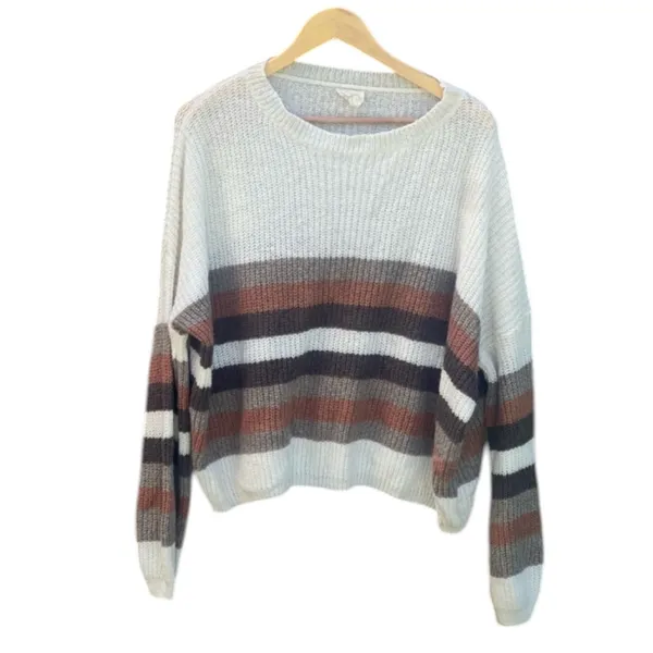 BiBi Striped Sweater Size M - Image 2