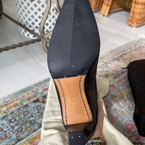 Tanino Crisci brand new black quilted leather boots gorgeous! - Image 4