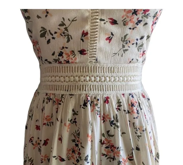 beautiful cream floral sundress - Image 4