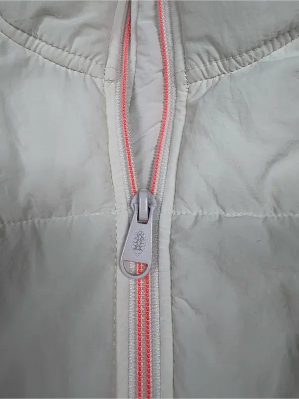 FP Movement Free People In A Bubble Quilted Puffer Vest White Womens Large - Image 2
