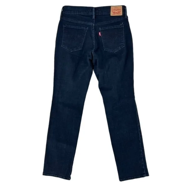 Levi's 505‎ Dark Wash Denim Straight Leg Jean - Image 2