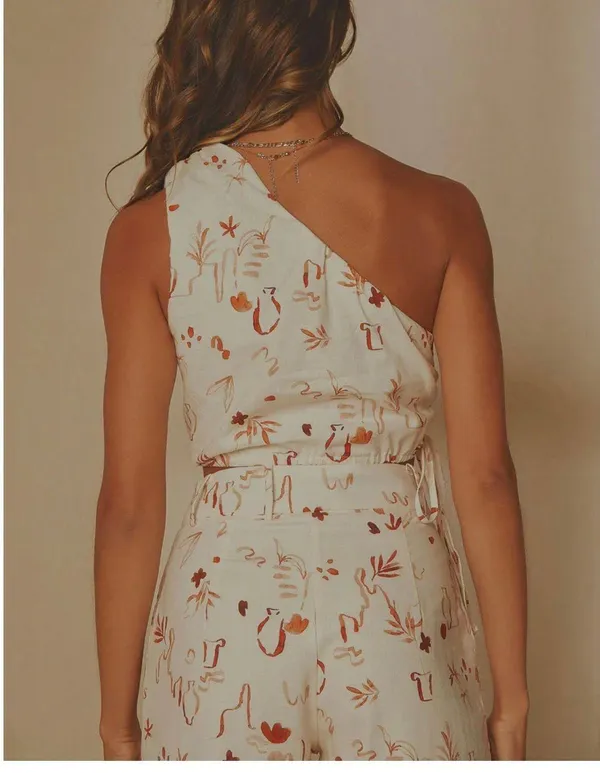 Pepper Mayo One Shoulder Top - Image 5