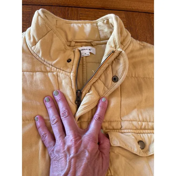 ONEILL quilted jacket gold medium - Image 4