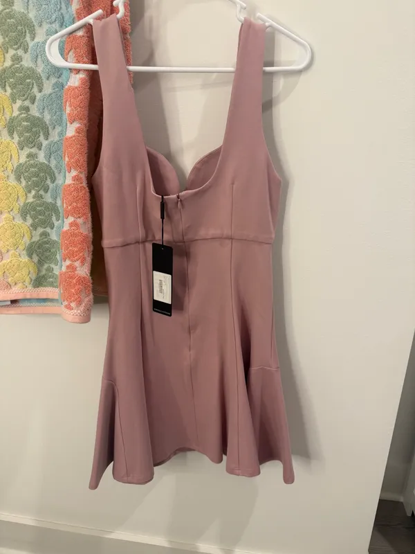 Elliatt Dress Mini Pink  - Image 4