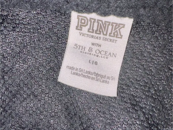 PINK Victoria's Secret Black Arizona State (ASU)Sherpa Jacket with Burgundy Trim - Image 2