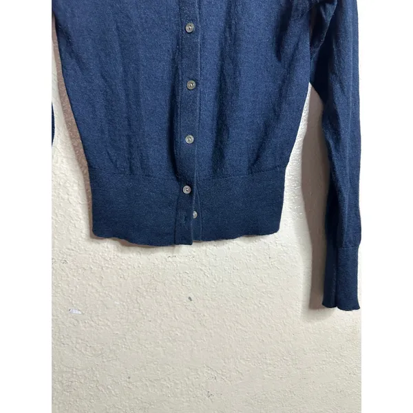 Buck Mason Featherweight Merino Silk Cashmere Button Cardigan size XS - Image 6