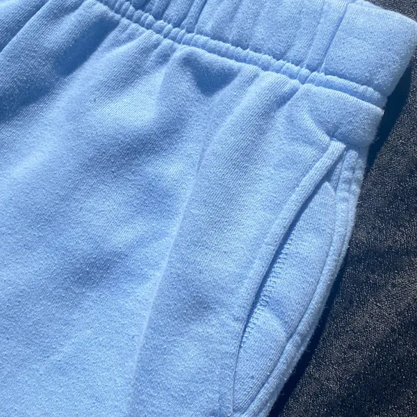 🩵 Playboy By PacSun Size XS (Small - Medium) Baby Blue Ombre Floral Logo Joggers Sweatpants 💙 - Image 6