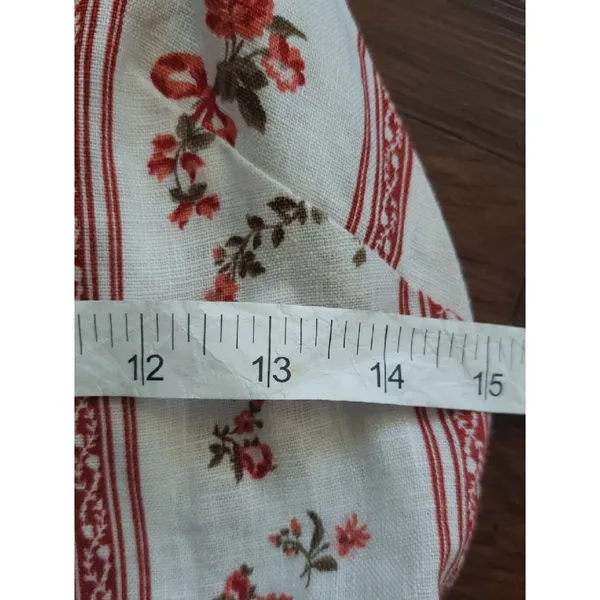 Reformation Enna Floral 100% Linen Dress in Vienna Size 6 Boho Coastal Wedding - Image 6