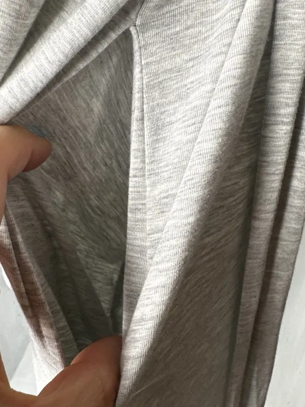 Posh Peanut Mommy Robe in Light Gray Size Small Soft Maternity - Image 8
