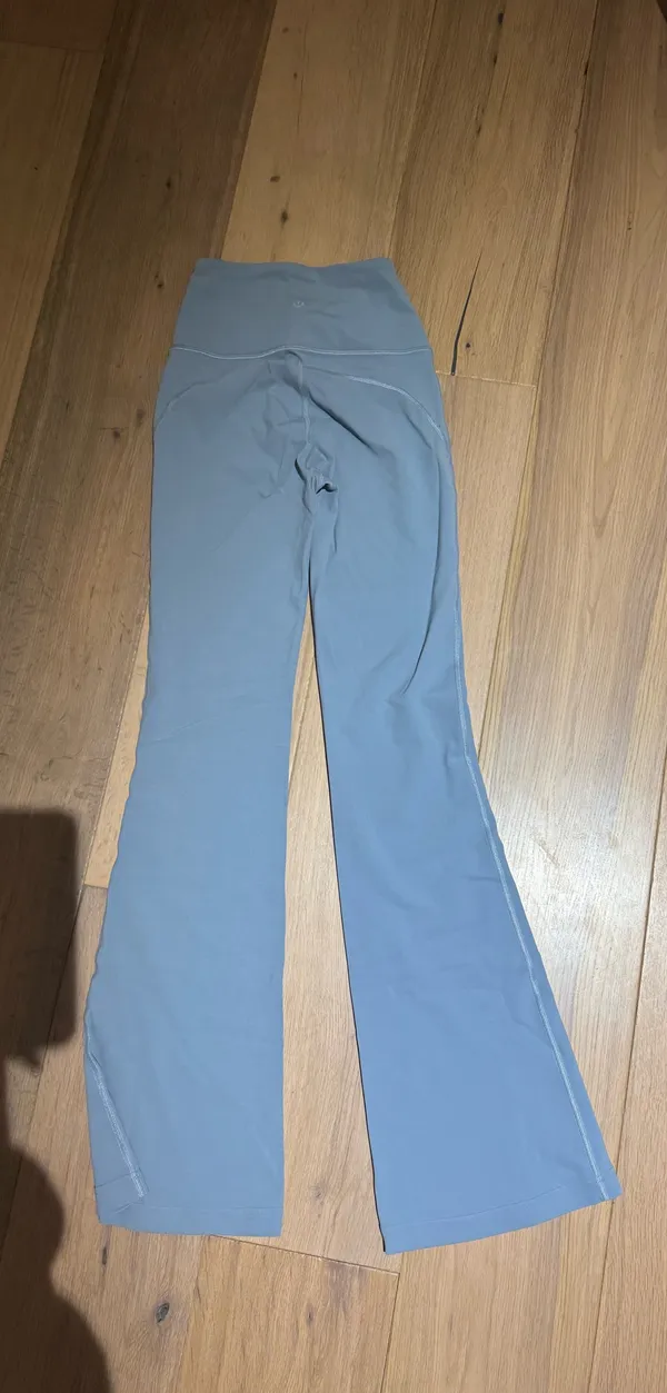 Blue Lululemon Flare Leggings - Image 2