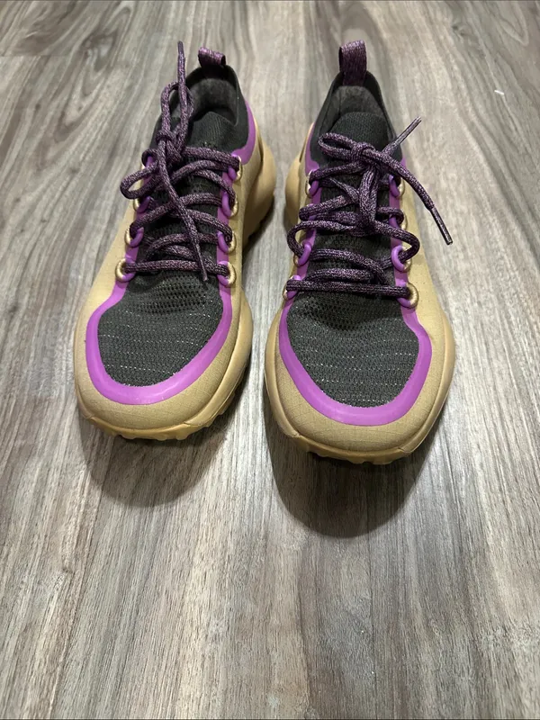 allbirds Purple and Tan Athletic Sneakers - Image 4