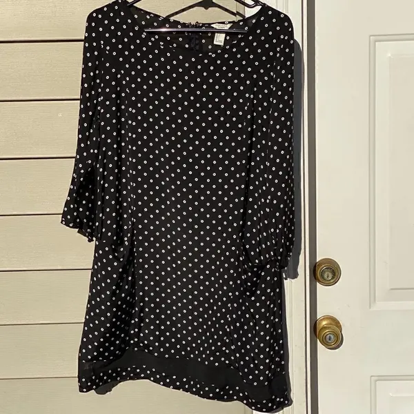 Forever21 Straight Polka Dot Dress - Image 2