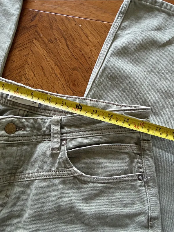 We The Free Green Straightleg Jeans - Image 3