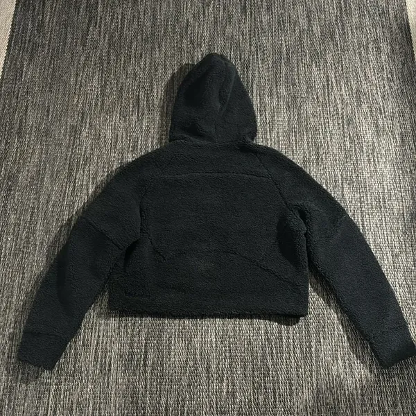 Lululemon Scuba Oversized Half Zip Cotton Jersey Fleece Hoodie Size M/L - Image 2