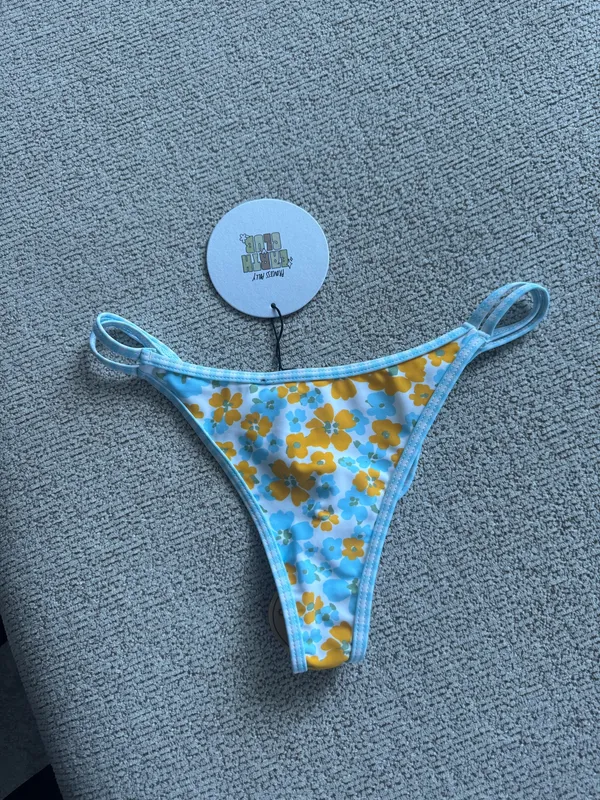 Princess Polly Floral High Cut Cheeky Bikini Bottoms - Image 2