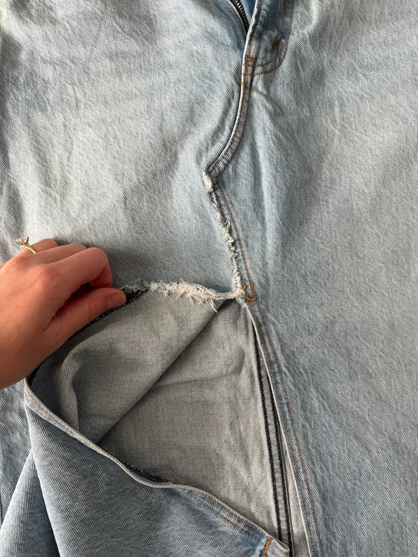 Denim Abercrombie Skirt - Image 4