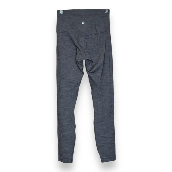 Lululemon‎ Align High Rise Cropped Pant Sz 4 Dark Grey Women's - Image 3