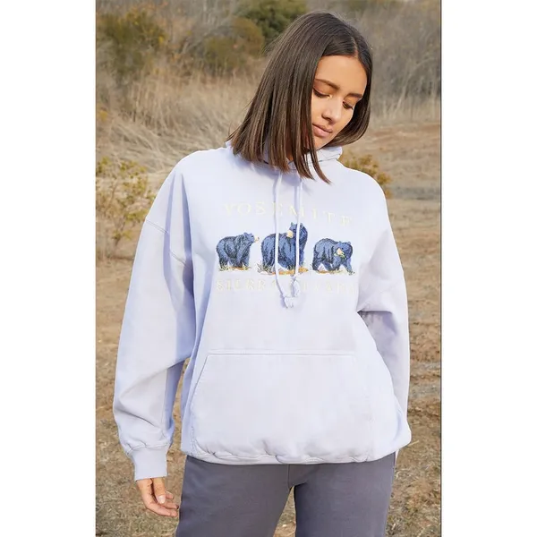 Brandy Melville Christy Yosemite 1991 Sierra Nevada Hoodie Japan‎ Exclusive Fall - Image 2