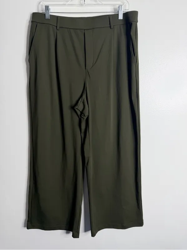 NEW Halara Flex Day Stretch High Waisted Pocket Straight Leg Suit Work Pants‎ XL - Image 2