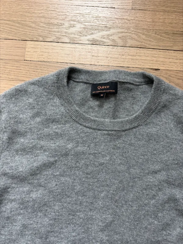 Quince Mongolian Cashmere Crewneck Sweater - Image 3