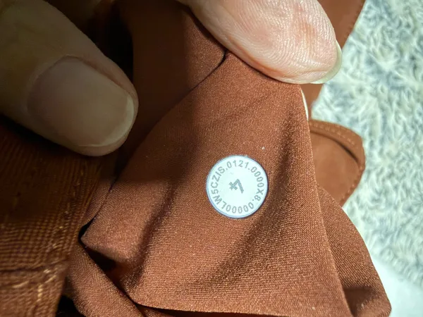 Lululemon City Sleek 5 Pocket Pant in "Dark Terracotta - Image 4