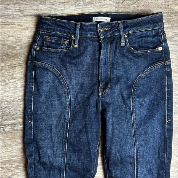 GOOD AMERICAN Good Legs Skinny Jeans Size 4/27 - Image 9