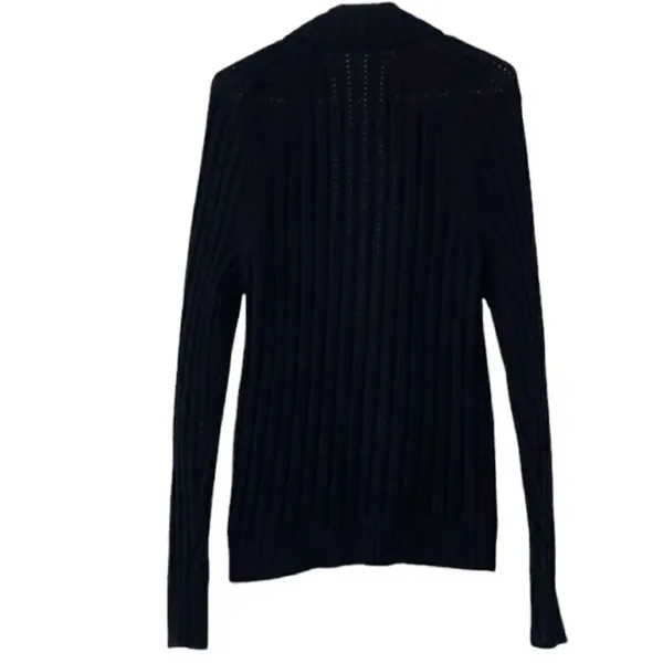 Gap Women's Black Knit Cardigan(Size Small) - Image 2