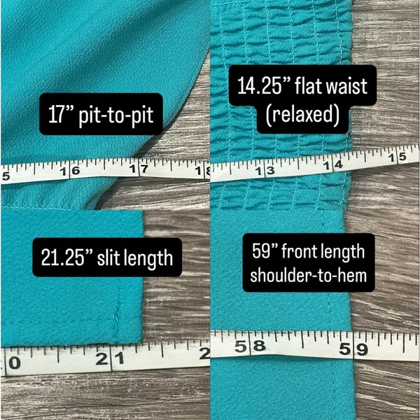 Draper James Mint Green Flutter Sleeve Blouson Maxi Dress‎ Coastal Preppy Medium - Image 12