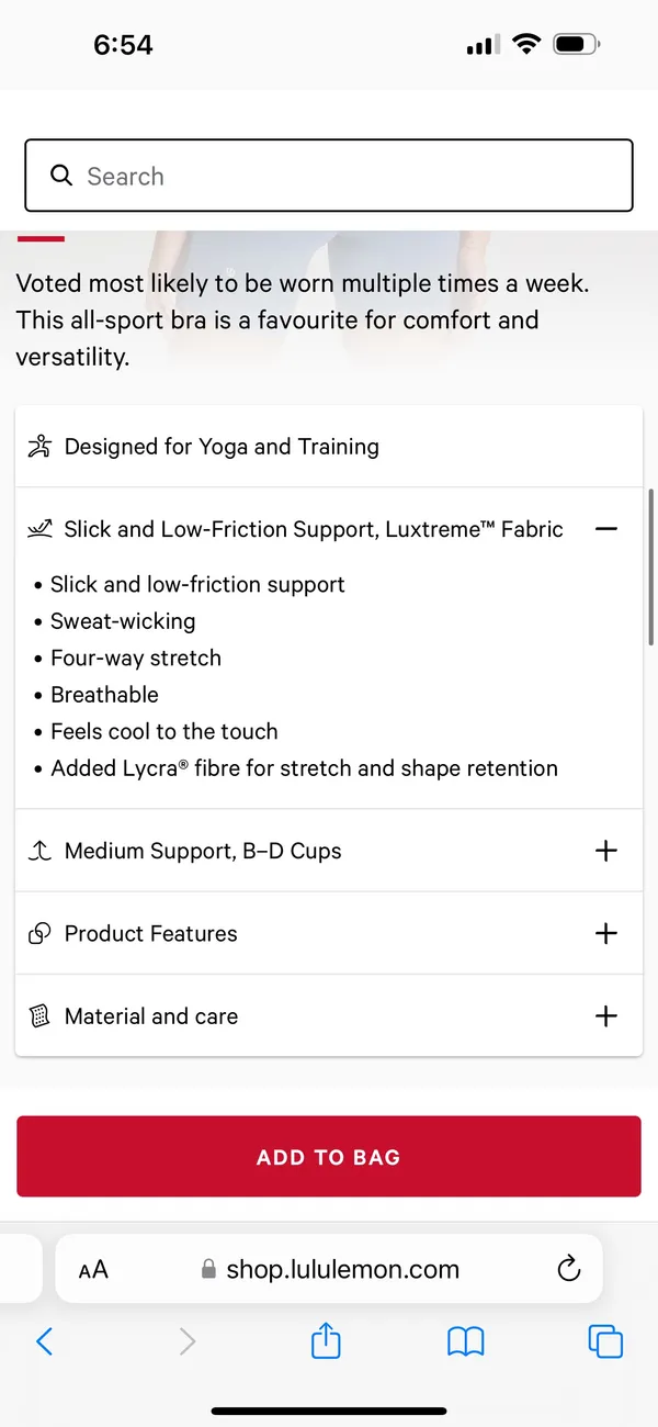 Lululemon Energy Bra Long Line - Image 10