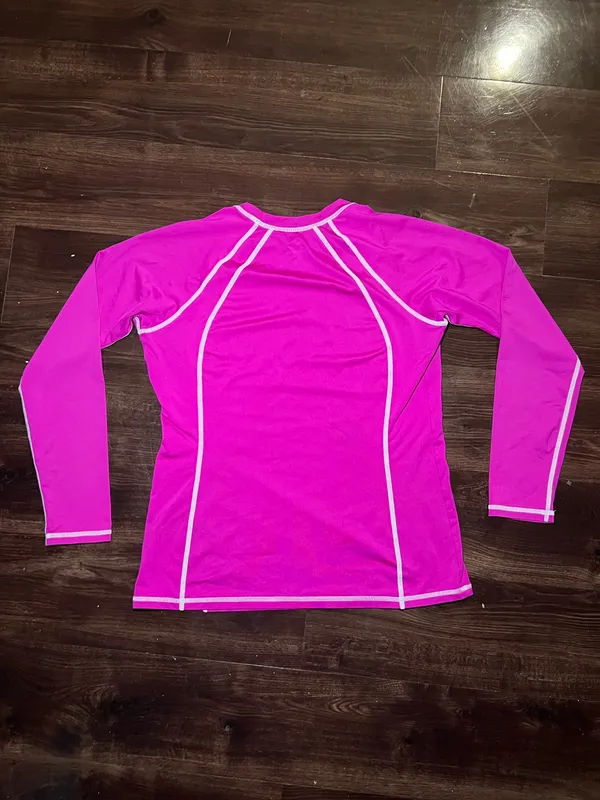 Nike Swim Long Sleeve Rashguard Size Medium - Image 3