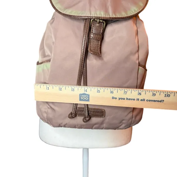 Liebeskind‎ Berlin Nylon & Leather Backpack Y2K Vintage Bag Germany - Image 11