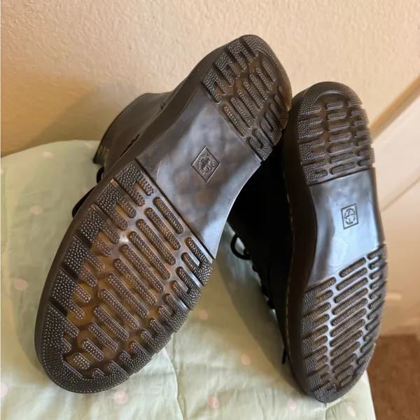 NEW Dr. Martens. Zavala Black Leather Boots Womens size 8 - Image 11