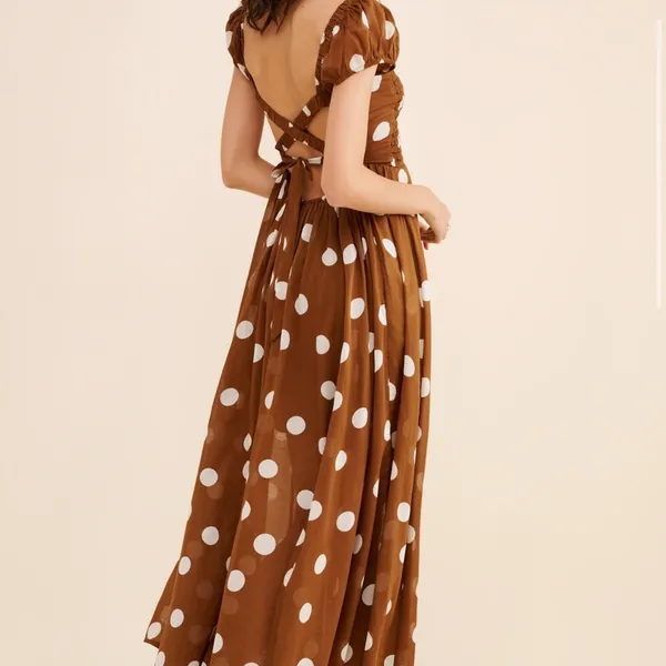 Free People Ultraviolet Dress Oak Combo SMALL - Image 3
