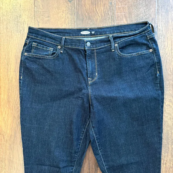 OLD NAVY Curvy Skinny blue jeans, plus size 14 - Image 3