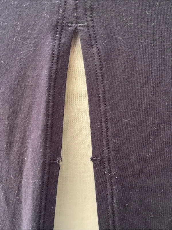 Lululemon Modal Open Up Tied Back T-shirt Black activewear yoga Pilates gym 8 - Image 9